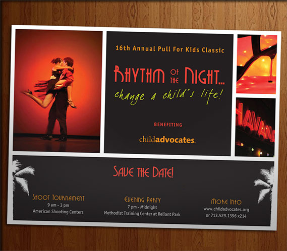 Child Advocates mailer design